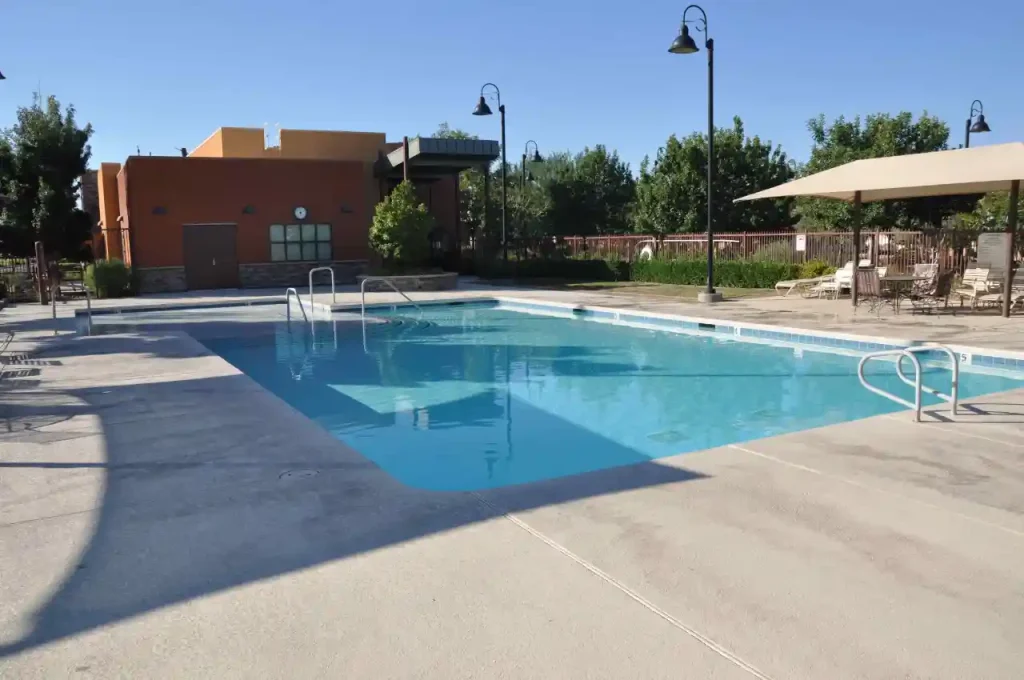 Commercial pool by Edgewater Custom Pools