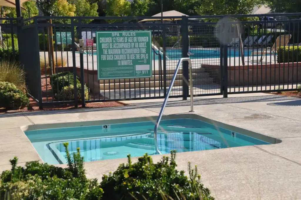 Commercial pool by Edgewater Custom Pools