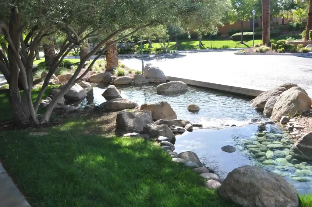 Commercial pool by Edgewater Custom Pools