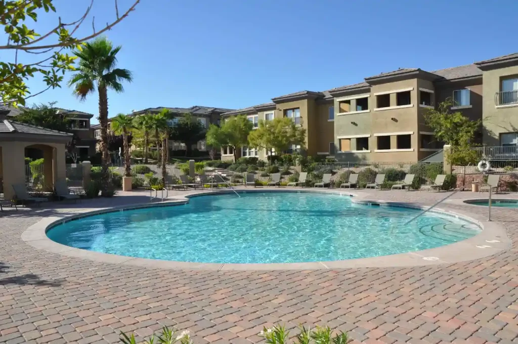 Commercial pool by Edgewater Custom Pools