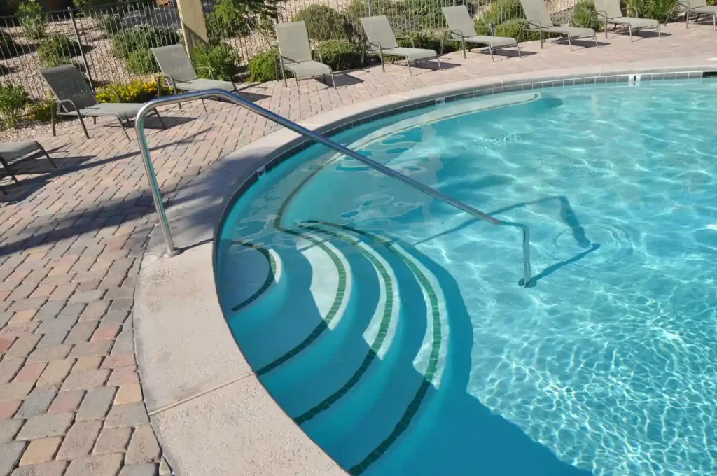 Commercial pool by Edgewater Custom Pools