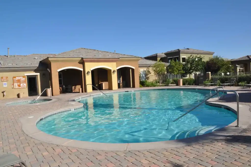 Commercial pool by Edgewater Custom Pools