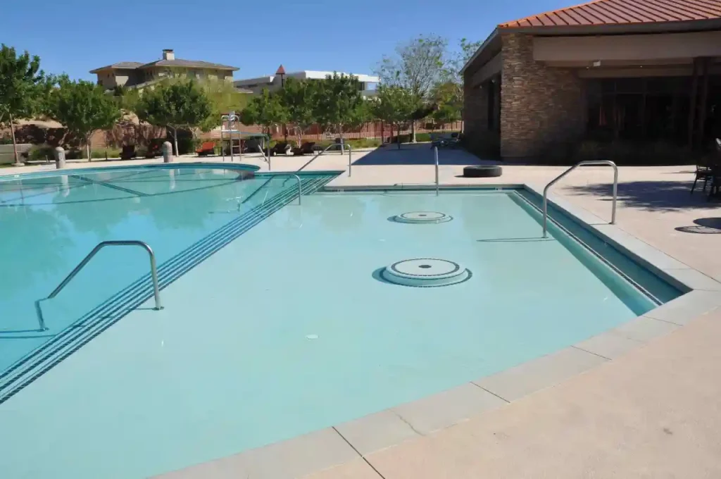 Commercial pool by Edgewater Custom Pools