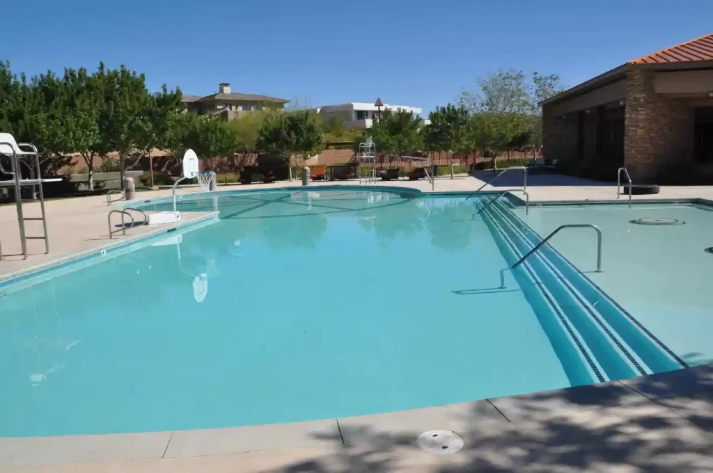 Commercial pool by Edgewater Custom Pools
