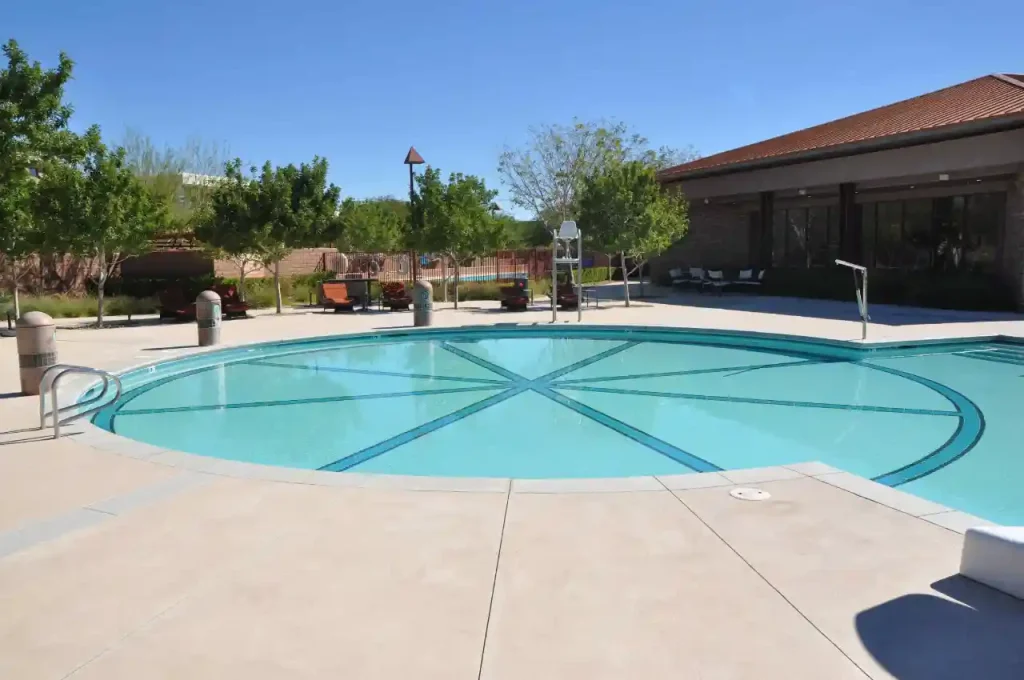 Commercial pool by Edgewater Custom Pools