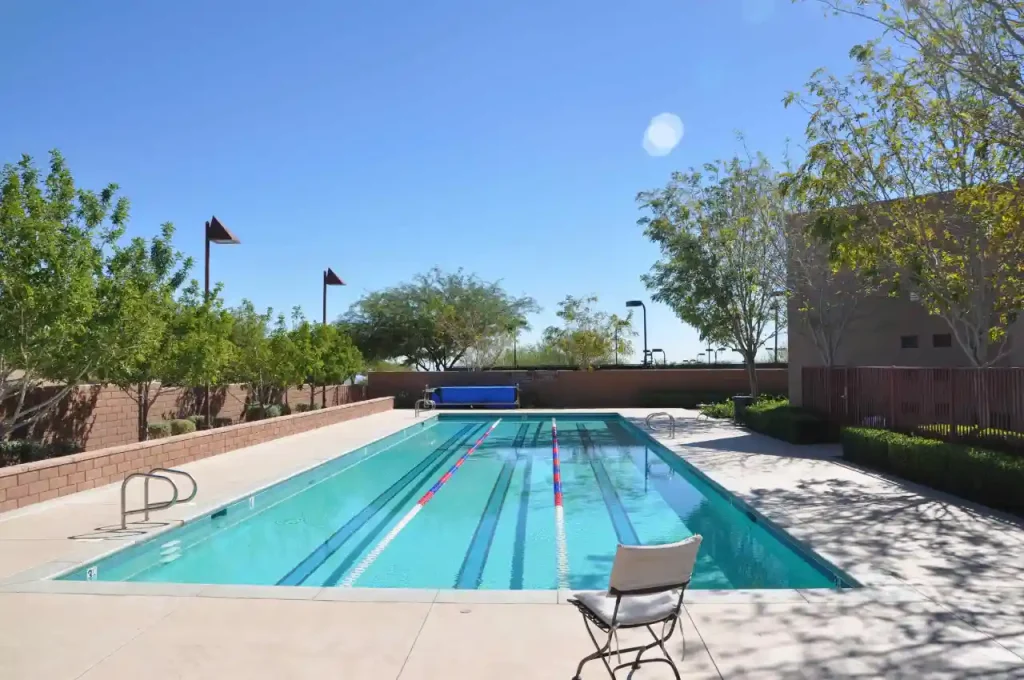 Commercial pool by Edgewater Custom Pools