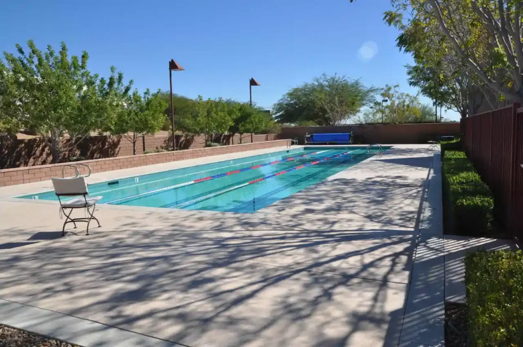 Commercial pool by Edgewater Custom Pools