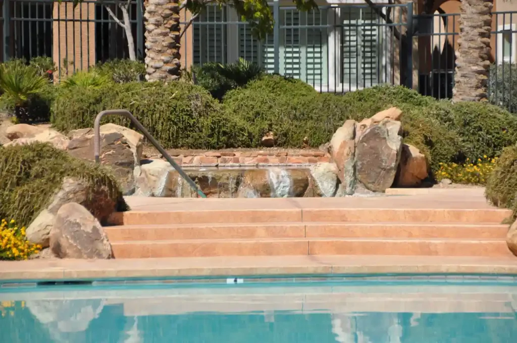 Commercial pool by Edgewater Custom Pools