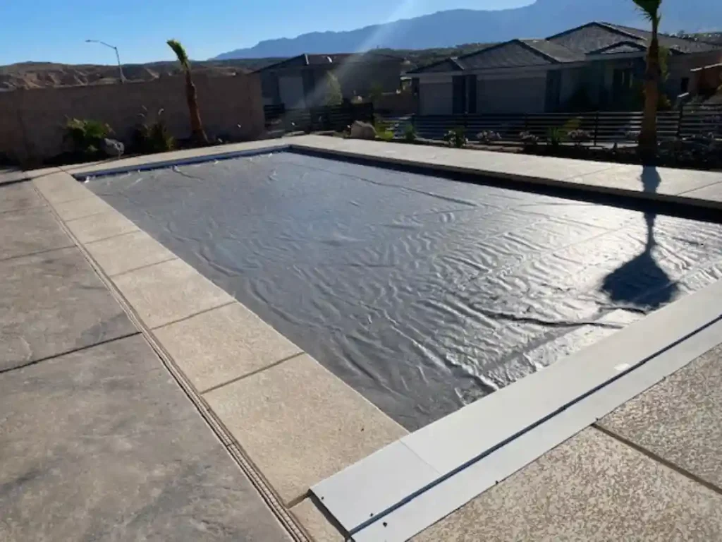 Custom pool by Edgewater Custom Pools &ndash; Hepworth Pool Cover