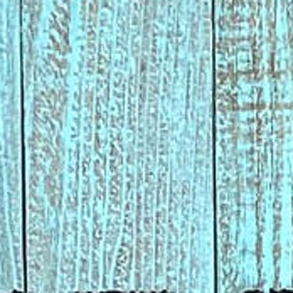 5' Rustic Light Aqua Blue Front Porch Welcome Sign - Image 4