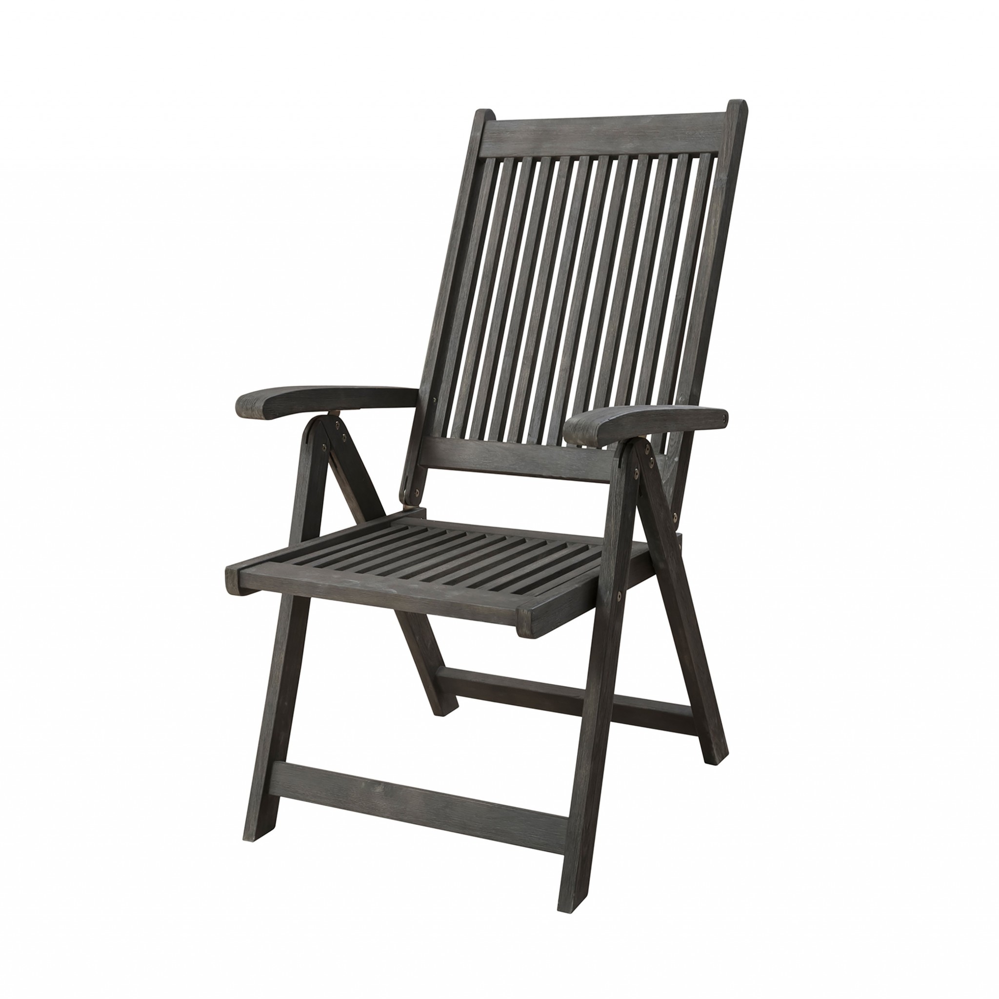 Distressed Outdoor Reclining Chair - Image 2