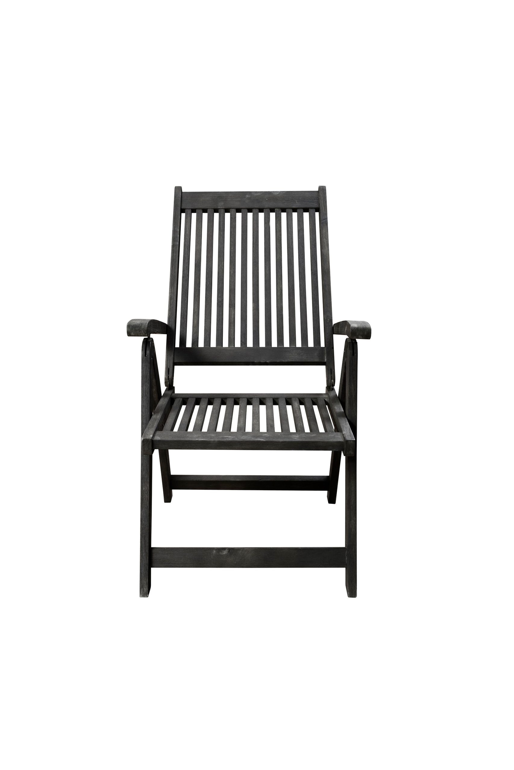 Distressed Outdoor Reclining Chair - Image 4