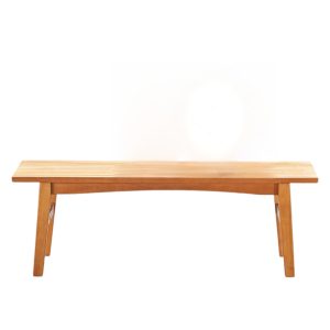 48" Golden Brown Solid Wood Outdoor Coffee Table