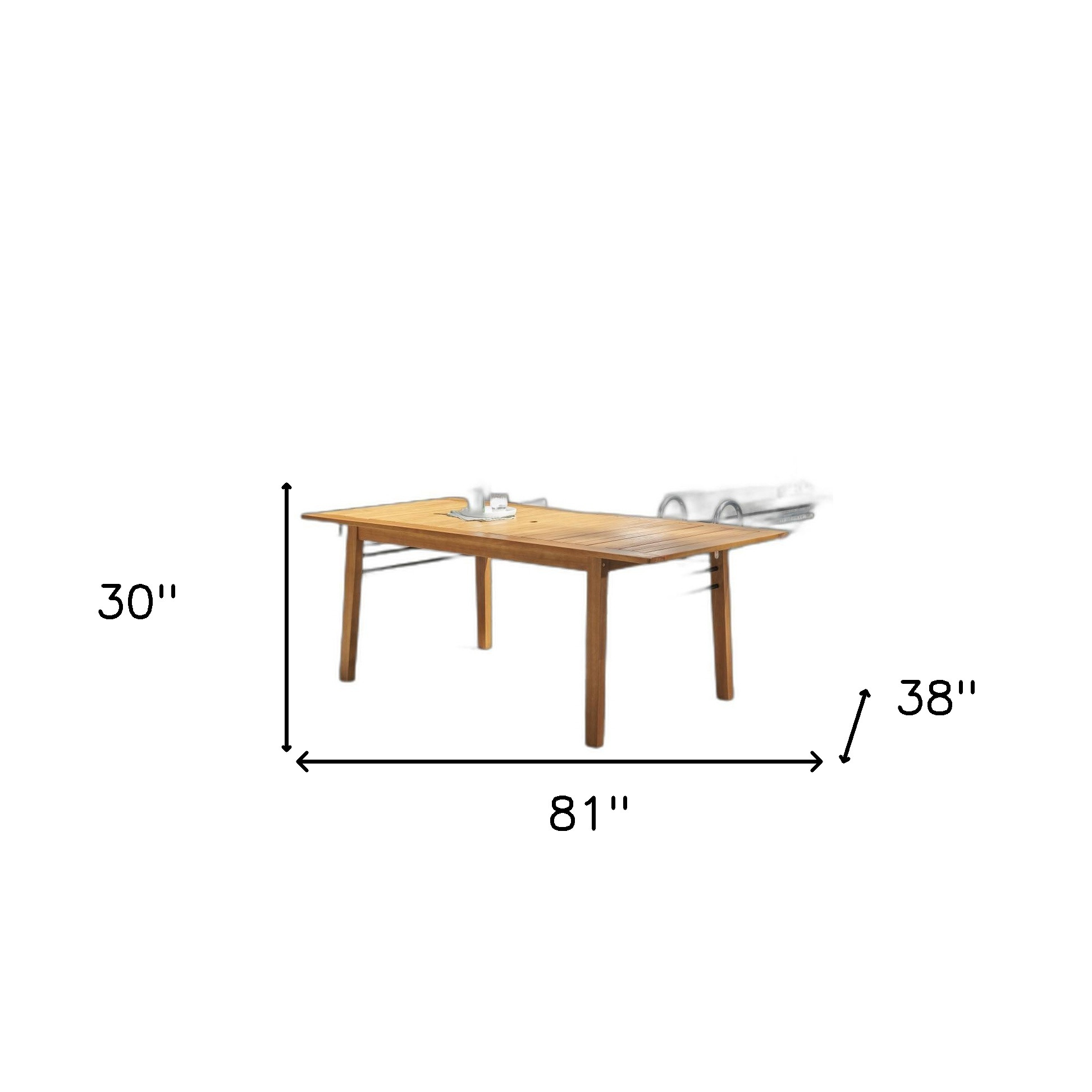 Honey Dining Table - Image 8