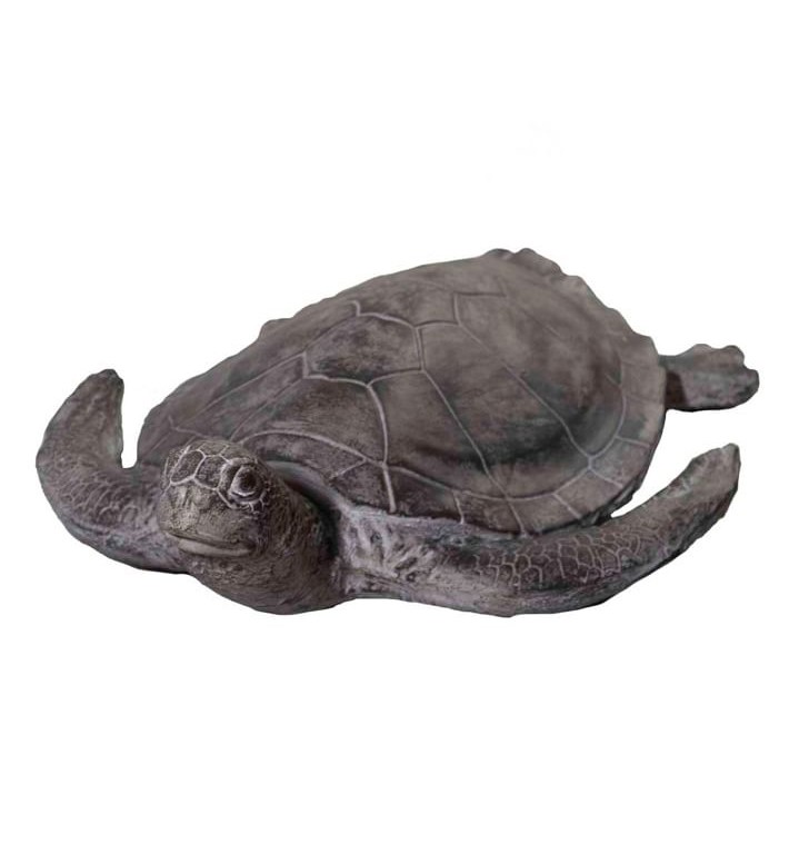 22" Sea Turtle Indoor Outdoor Statue - Image 3