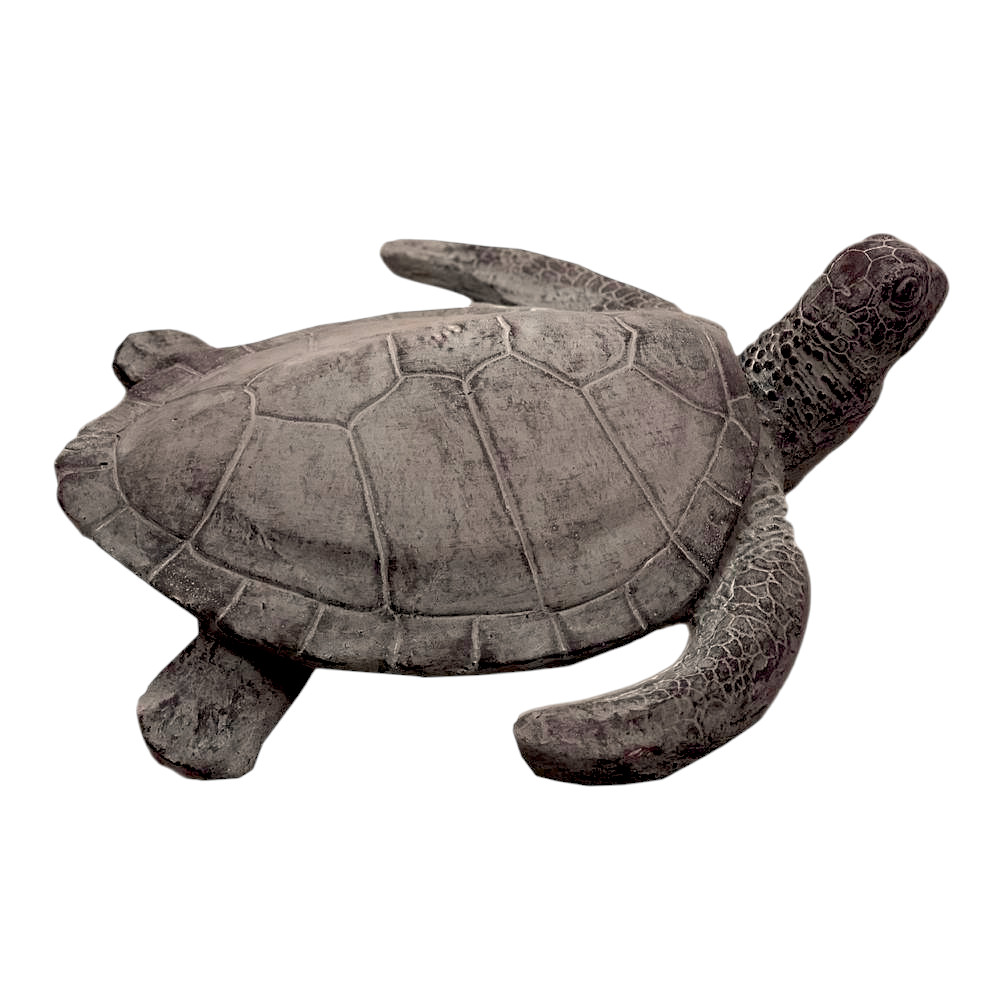 22" Sea Turtle Indoor Outdoor Statue - Image 4