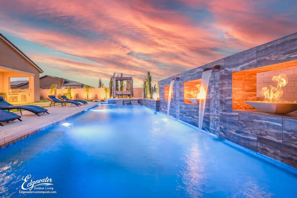 Custom pool by Edgewater Custom Pools – 8830 Monte Cristo Way