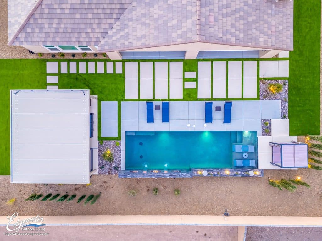 Custom pool by Edgewater Custom Pools &ndash; Las Vegas Pools