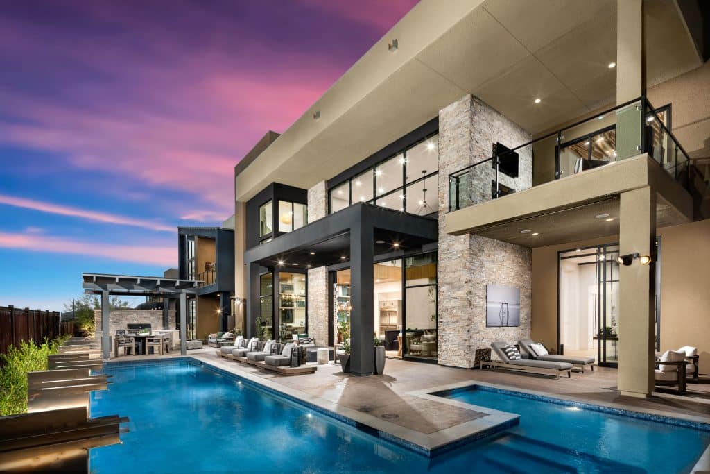 Custom pool by Edgewater Custom Pools &ndash; Sky View Calico