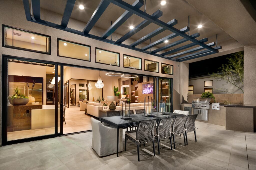 Outdoor living by Edgewater Custom Pools &ndash; Overlook Grand Circle Outdoor Room