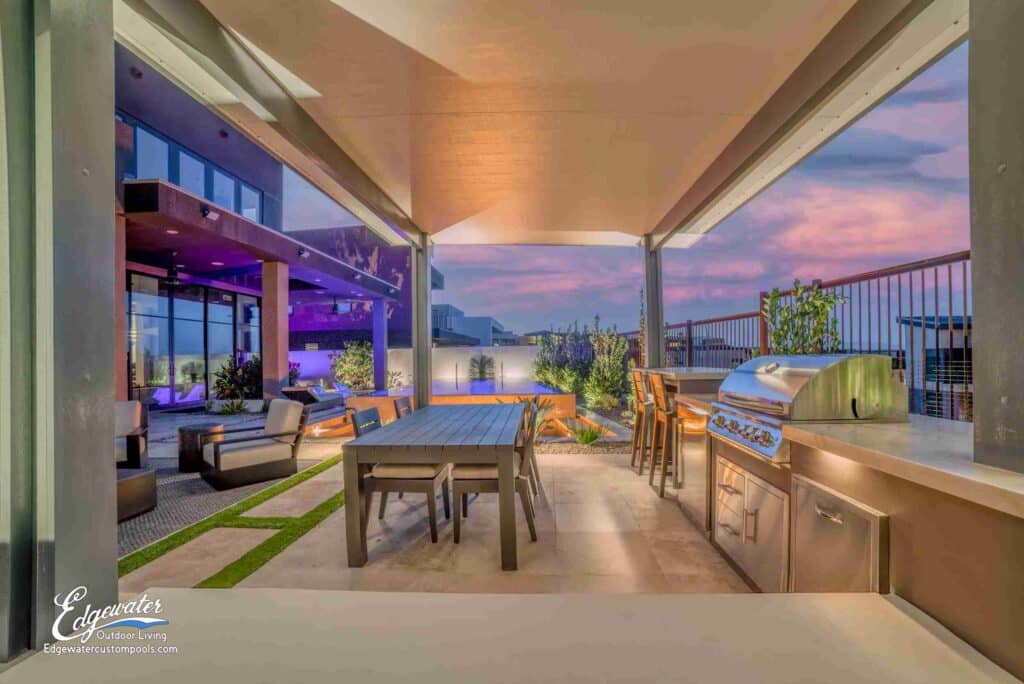 Patio and outdoor living by Edgewater Custom Pools – Ewing Patio