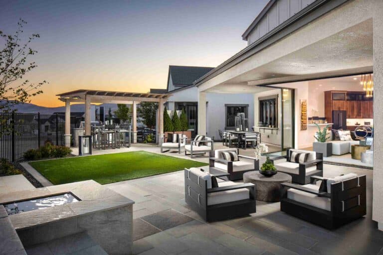 Custom pool by Edgewater Custom Pools – Edgeworth At Caramella Ranch Austin Backyard 1 11Zon E1792770053363