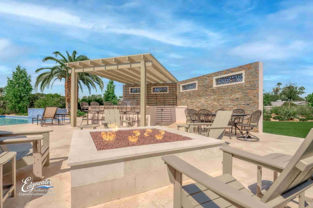 Patio and outdoor living by Edgewater Custom Pools – Gala Patio
