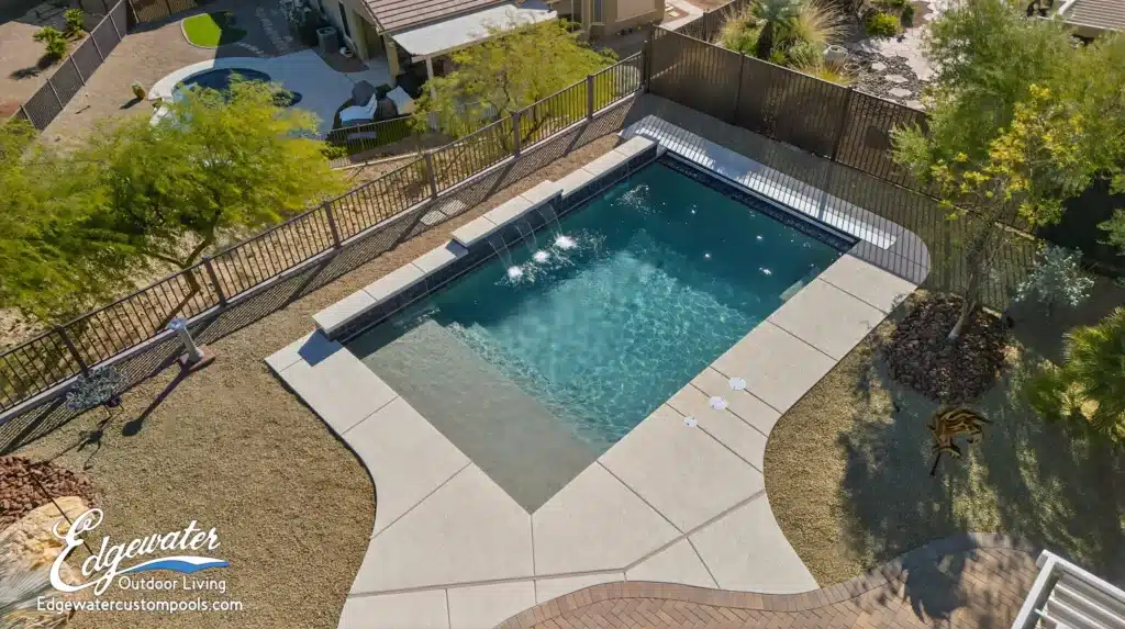 Custom pool by Edgewater Custom Pools &ndash; 1388 Basin View