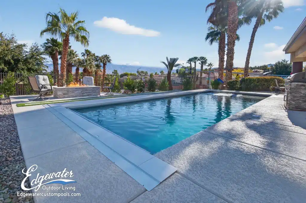 Custom pool by Edgewater Custom Pools &ndash; 411 Terraces Ct