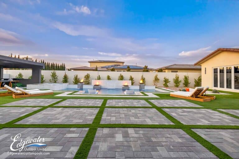 Custom pool by Edgewater Custom Pools – 8024 Stafford Creek Ct