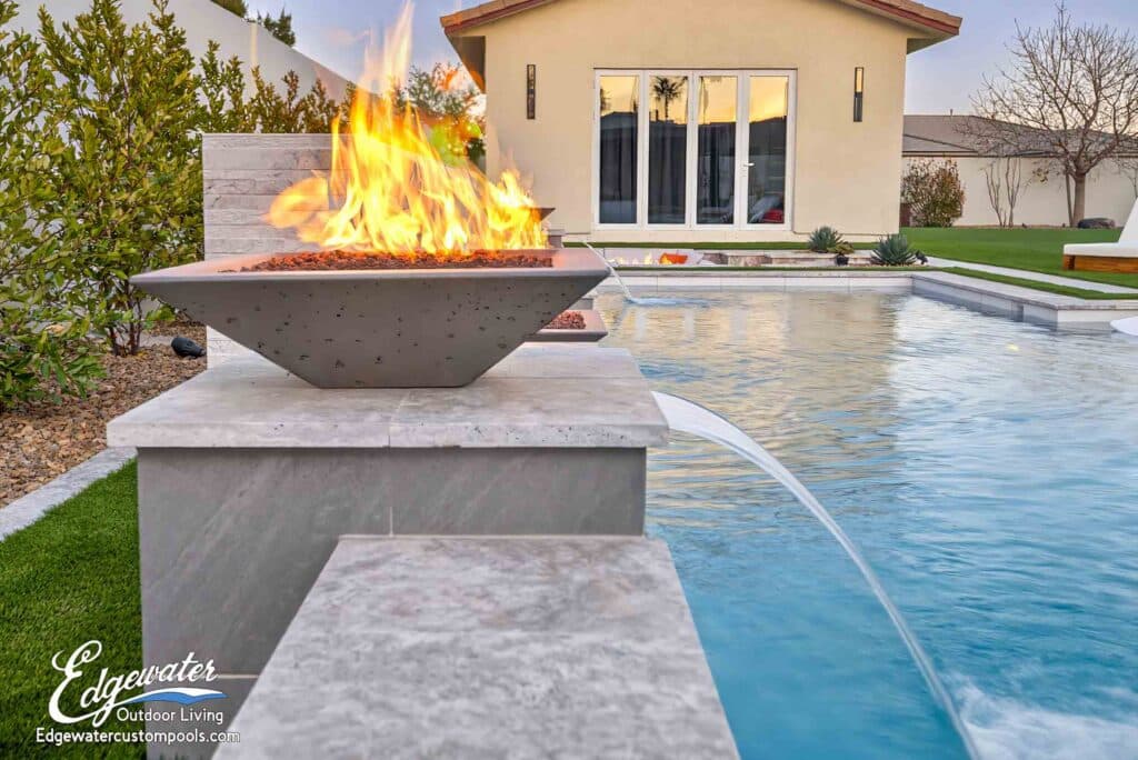 Custom pool by Edgewater Custom Pools – 8024 Stafford Creek Ct