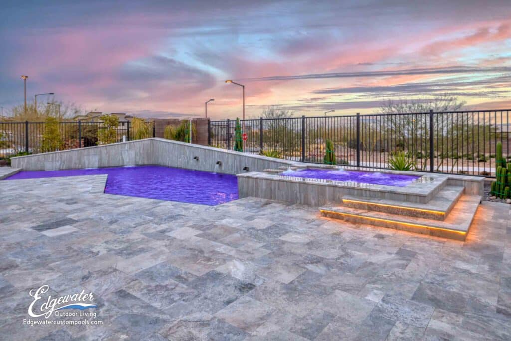 Custom pool by Edgewater Custom Pools &ndash; 556 Windstone Crst Ave Redone 1003