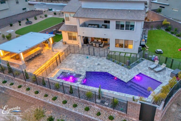 Custom pool by Edgewater Custom Pools – 556 Windstone Crst Ave Redone 1004