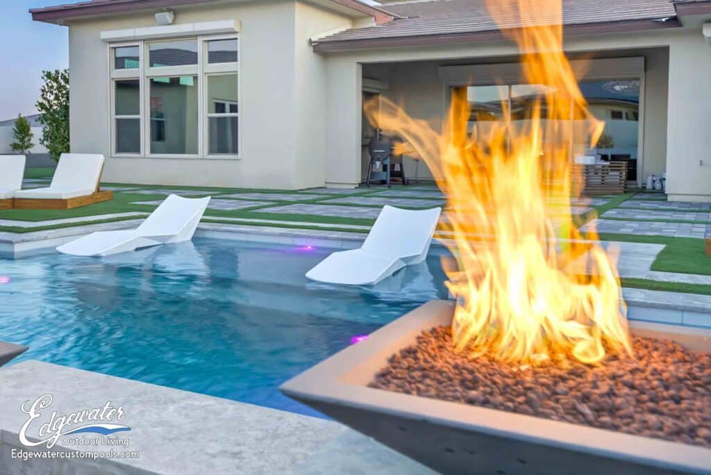 Custom pool by Edgewater Custom Pools – 8024 Stafford Creek Ct