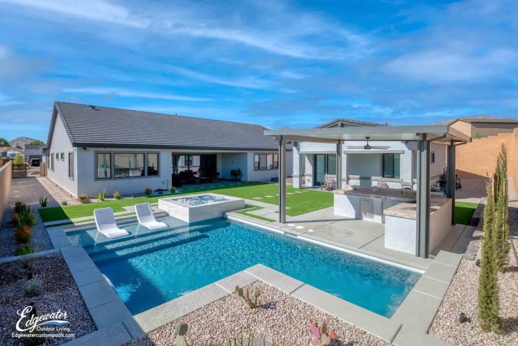 Custom pool by Edgewater Custom Pools &ndash; 9984 Fremantle Ave