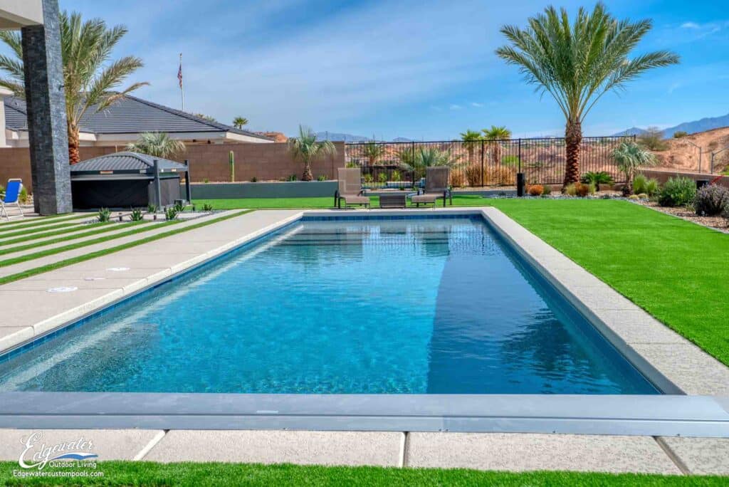 Custom pool by Edgewater Custom Pools &ndash; 506 Falcon Lane