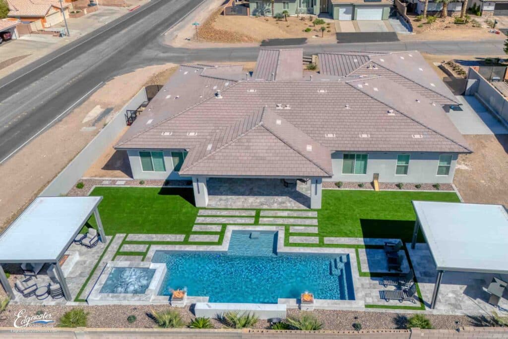 Custom pool by Edgewater Custom Pools &ndash; 1501 Quarter Horse Dr