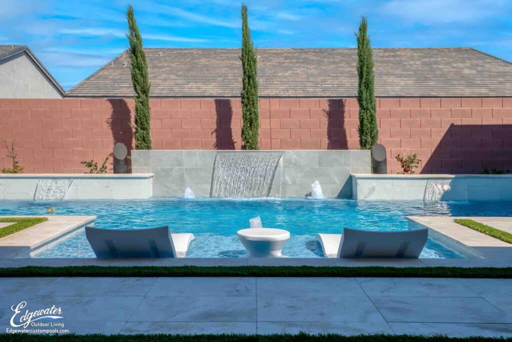 Custom pool by Edgewater Custom Pools – 5714 Gilded Horizon Ave