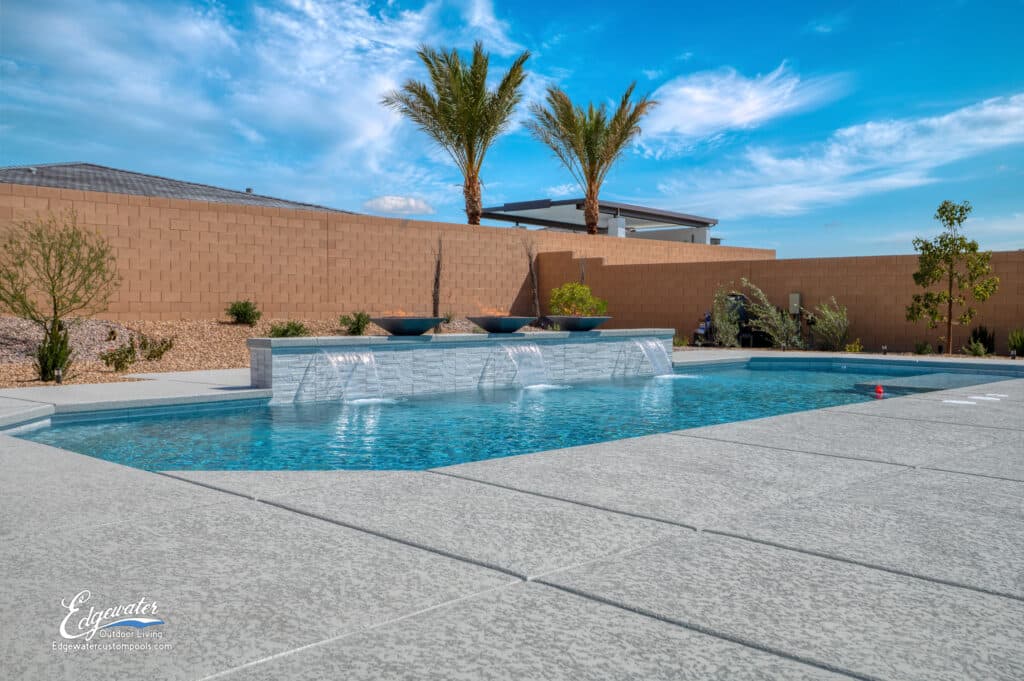 Custom pool by Edgewater Custom Pools – 9960 Fremantle Ave