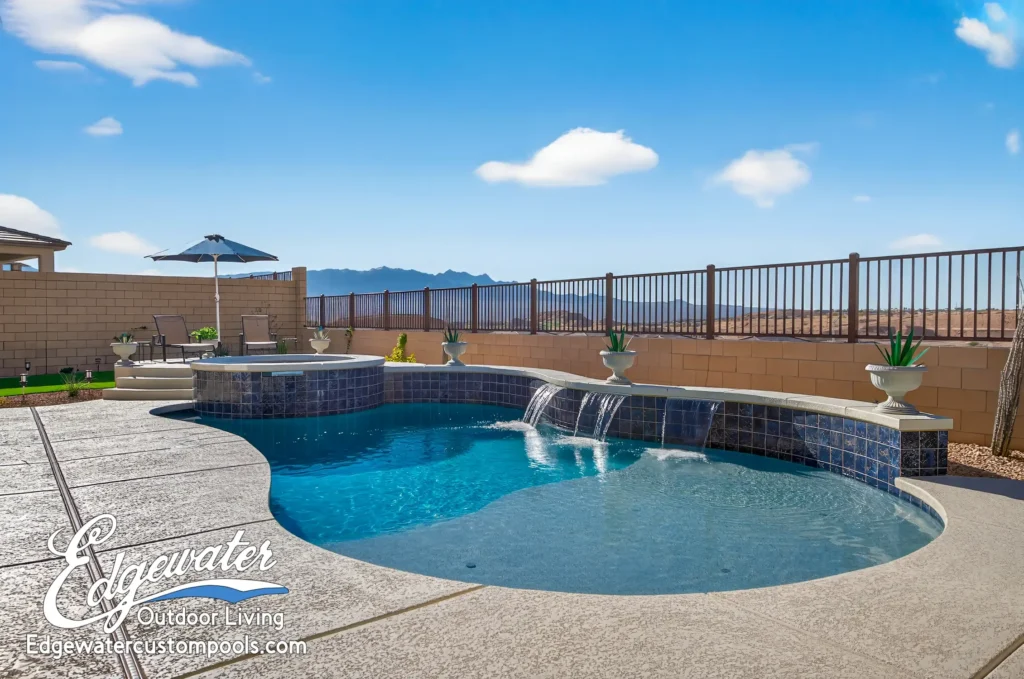 Custom pool by Edgewater Custom Pools – 720 Vertical Canyon