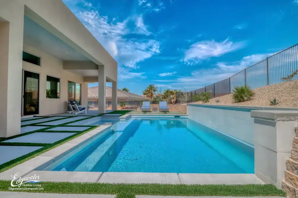 Custom pool by Edgewater Custom Pools &ndash; 1089 Falcon Nest