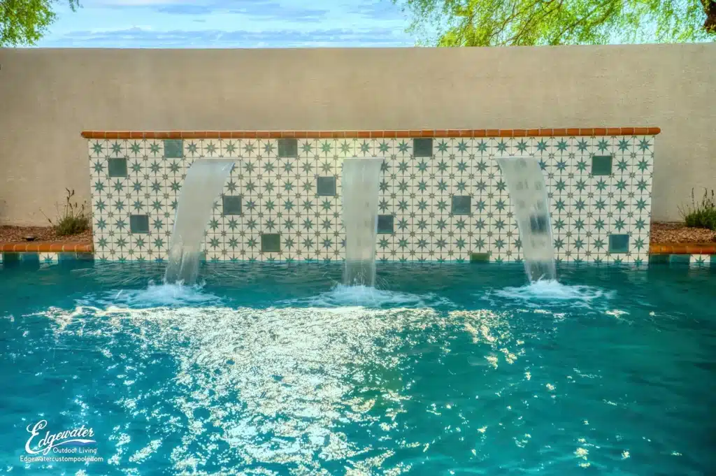 Custom pool by Edgewater Custom Pools – 1100 Cypress Ridge Ln