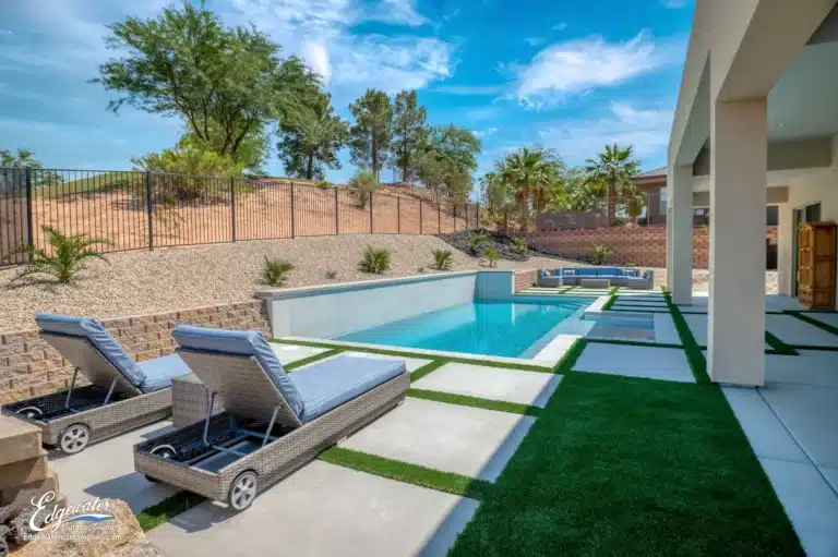 Custom pool by Edgewater Custom Pools – 1089 Falcon Nest