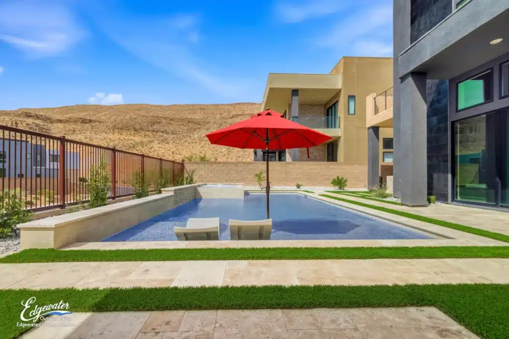 Custom pool by Edgewater Custom Pools &ndash; 5426 Mesa Edge Ct