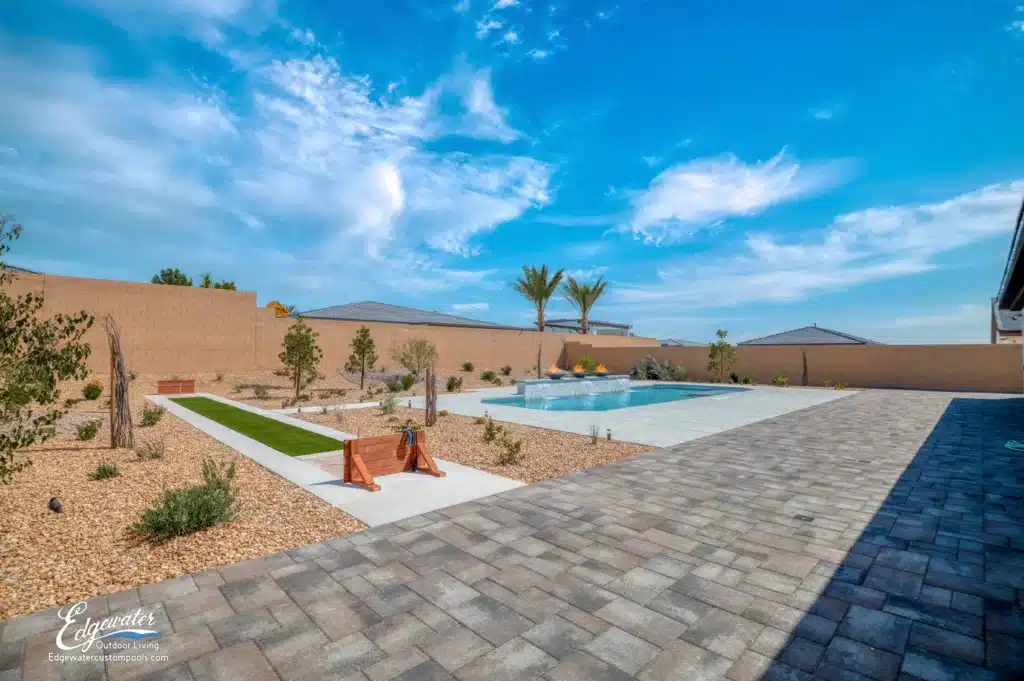 Custom pool by Edgewater Custom Pools &ndash; 9960 Fremantle Ave