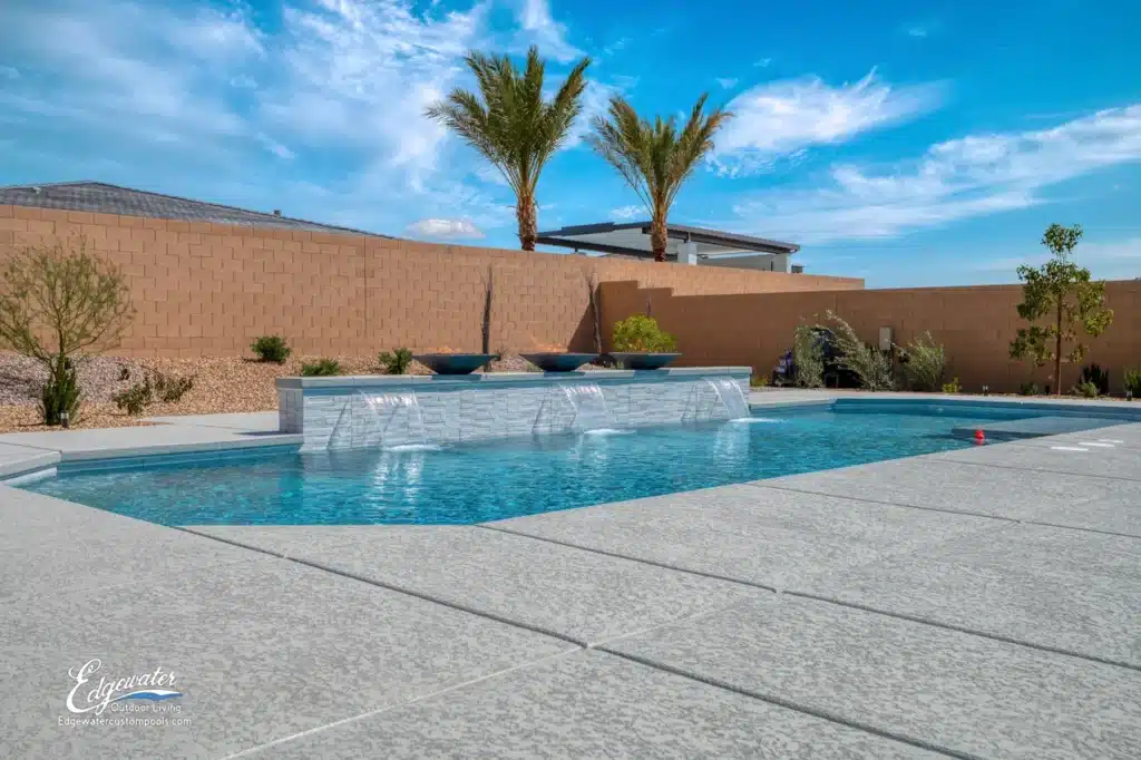 Custom pool by Edgewater Custom Pools – 9960 Fremantle Ave