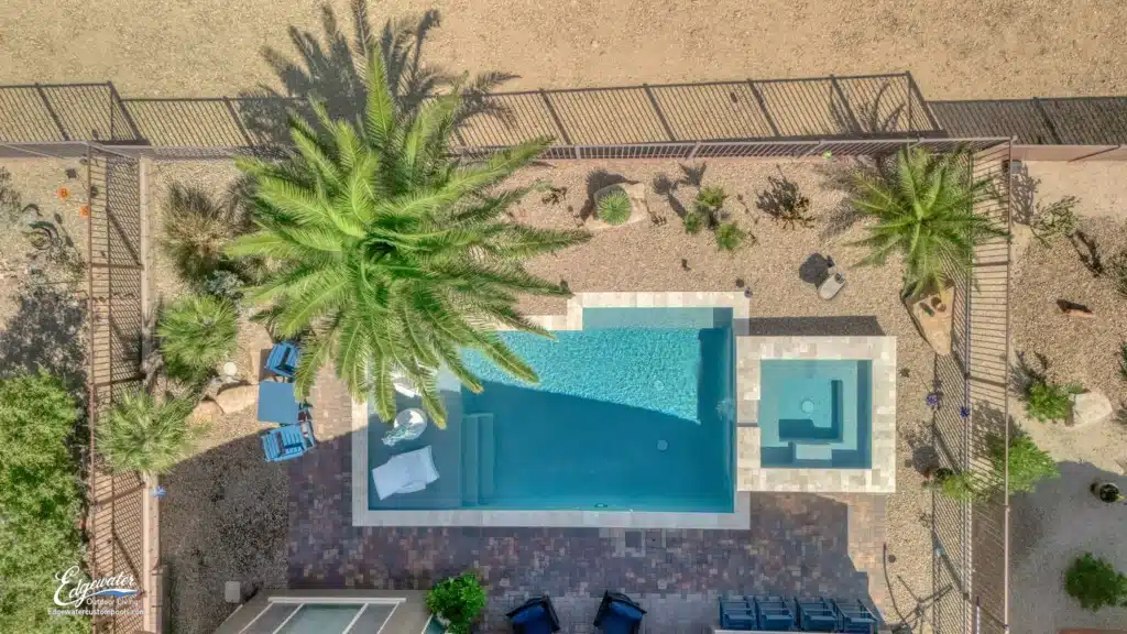 Custom pool by Edgewater Custom Pools &ndash; Brewer