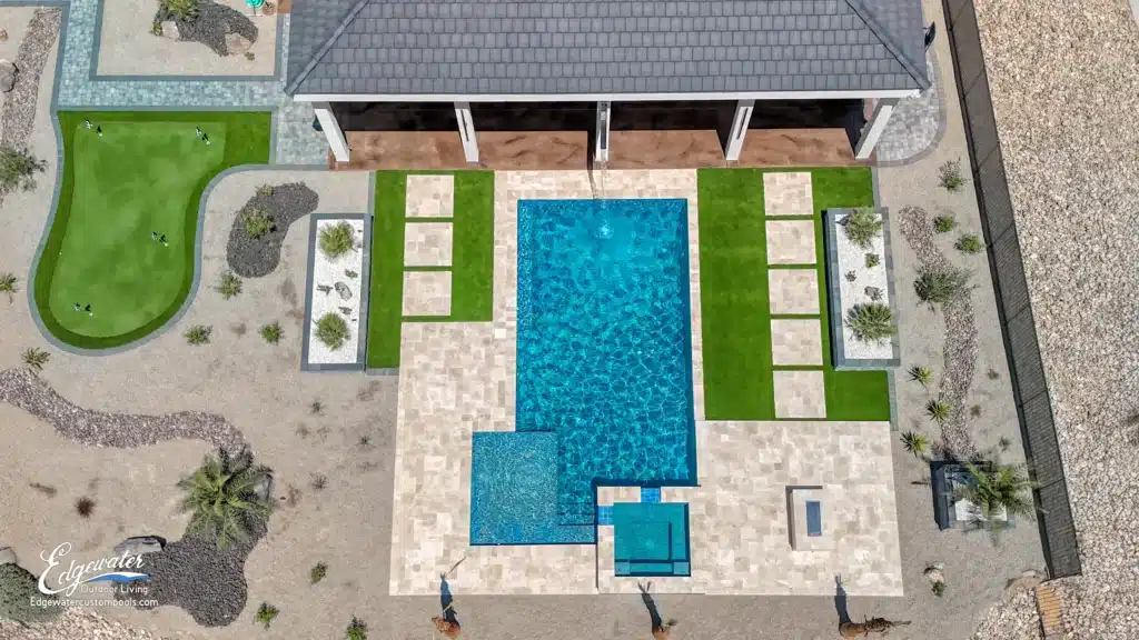 Custom pool by Edgewater Custom Pools &ndash; Robison