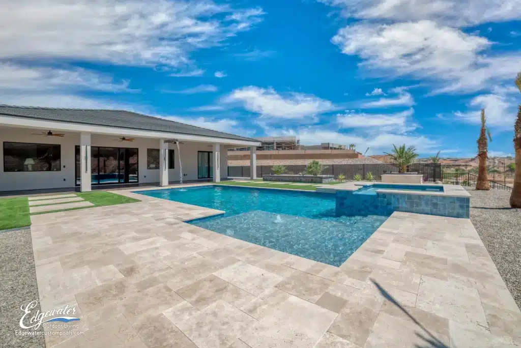 Custom pool by Edgewater Custom Pools &ndash; Robison