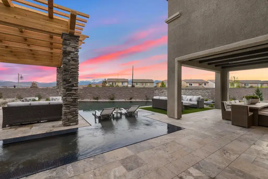 Custom pool by Edgewater Custom Pools &ndash; Toll Brothers Reno Diamond Crest Portillo Online